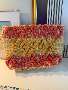 Universal Thread woven textured Clutch pouch